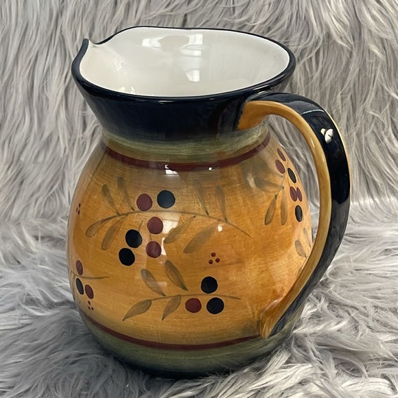 Vintage FTD Vase or‎ Pitcher with handle - Picture 5 of 14